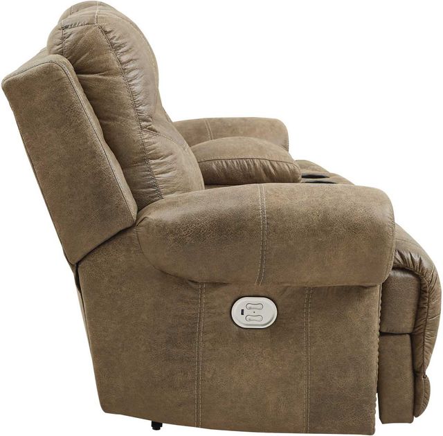 Signature Design by Ashley® Grearview Earth Power Reclining Loveseat-3
