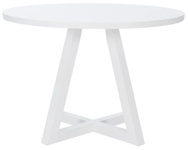 Powell® Maui White Round Dining Table-3