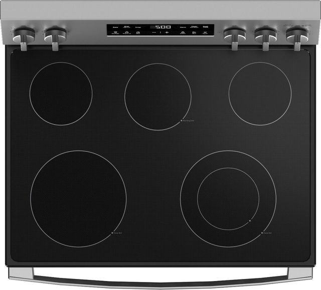 GE® 500 Series 30" Stainless Steel Freestanding Electric Range-1