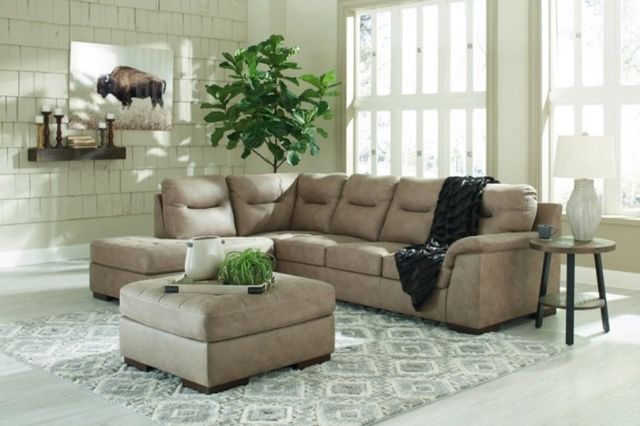 Signature Design by Ashley® Maderla 2-Piece Pebble Living Room Seating Set-3