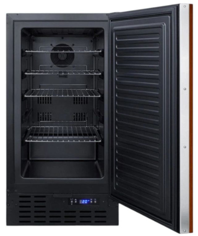 Summit® 18" 2.7 Cu. Ft. Panel Ready Upright Freezer-1