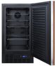 Summit® 18" 2.7 Cu. Ft. Panel Ready Upright Freezer-1
