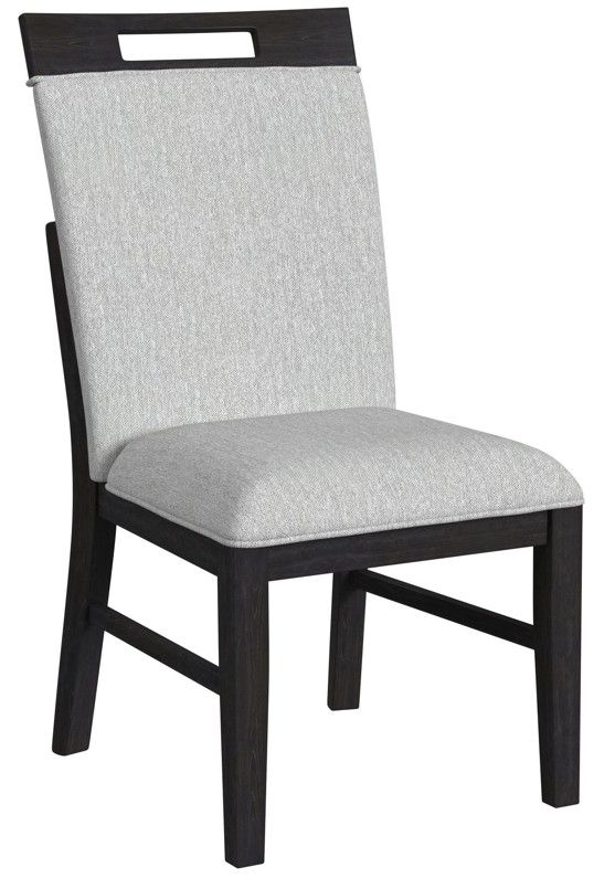 Elements International Transcend 7-Piece Charcoal/Light Gray Dining Set-2