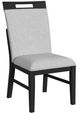 Elements International Transcend 7-Piece Charcoal/Light Gray Dining Set-2