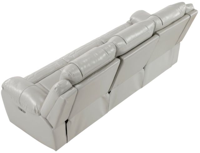 Homelegance® Huron Gray Double Power Reclining Sofa-3