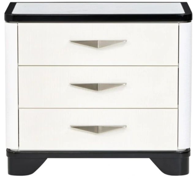 Michael Amini® Tuxedo Piano Keyboard Large Nightstand-2