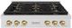 ZLINE Paramount Series 36" Satin Stainless Steel Gas Rangetop with Champagne Bronze Accents-0