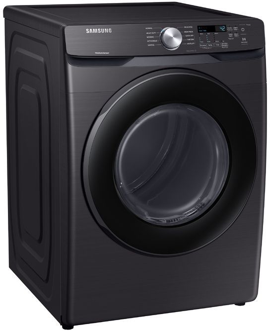Samsung Fingerprint Resistant Black Stainless Steel Front Load Laundry Pair-18