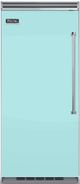 Viking® 5 Series 36 in. 22.8 Cu. Ft. Bywater Blue Column Refrigerator-0