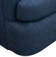 International Furniture Direct Tumbi Midnight Blue Swivel Accent Chair-1