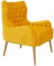 VIG Furniture Modrest Everly Yellow Accent Chair-0
