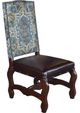 Horizon Home® Mustang Blue/Brown Dining Side Chair-0