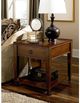 Hammary Sunset Valley Brown Rectangular Drawer End Table-2