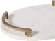 Renwil® Bianca Antique Brass/White Tray-4