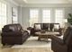 Signature Design by Ashley® Colleton Dark Brown Loveseat-4