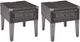 Signature Design by Ashley® Todoe 2-Piece Dark Gray End Tables Set-0