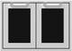 Hestan® AGAD Series 30” Stealth Outdoor Double Access Doors-0