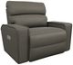La-Z-Boy® Maddox Dove Gray Power Reclining Chair and a Half with Headrest and Lumbar-0