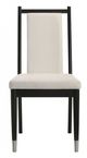 Furniture of America® Maidstone 2-Piece Black/White Side Chair-3