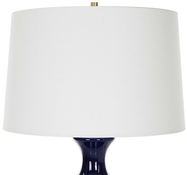Uttermost® Coil Cobalt Sculpted Table Lamp-3