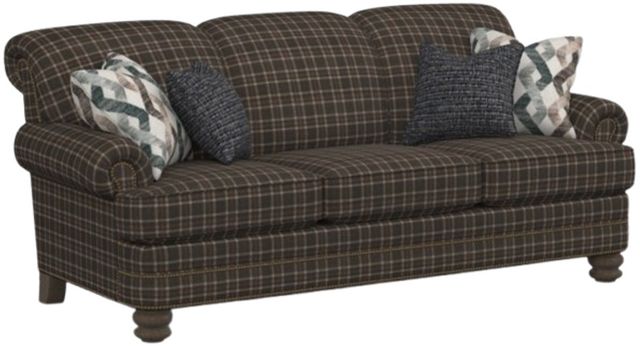 Flexsteel® Customizable Bay Bridge Sofa with Throw Pillow-2