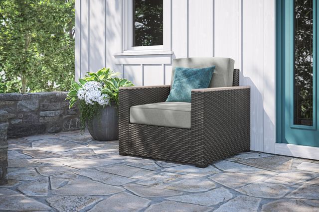 homestyles® Boca Raton Brown Arm Chair-2