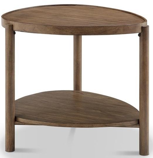Magnussen Home® Hadleigh Honey Shaped Accent End Table-2