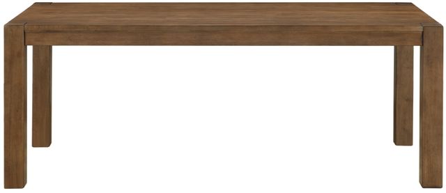 New Classic® Home Furnishings Phoenix 7-Piece Chestnut Brown/Light Gray Dining Set-2