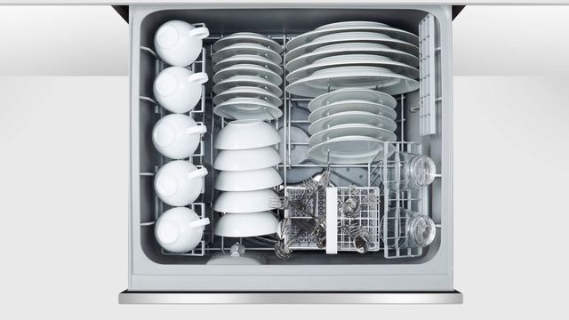 Fisher & Paykel Series 7 24" Stainless Steel Double DishDrawer™ Dishwasher-1