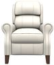 Best® Home Furnishings Customizable Joanna Leather High Leg Recliner with Dark Walnut Legs-0