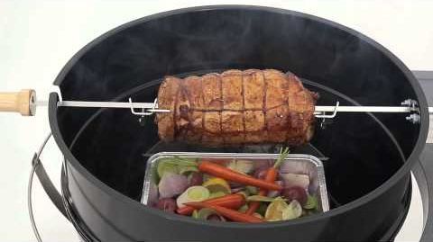 Weber® Grills® 22" Black Rotisserie-2