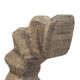 A & B Home Brown Curved Table Accent Sculpture-3
