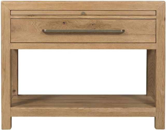Hooker® Furniture Driftwood Buckboard Nightstand with Stone-1