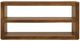 International Furniture Direct Balam Brown Sofa Table-2