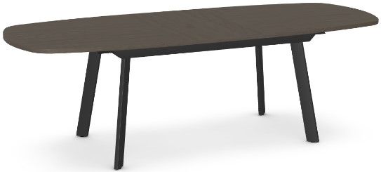 Amisco Customizable Hendrick 72" Dining Table with White Oak Veneer Top -1