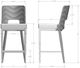Amisco Customizable Chase Counter Stool-2