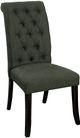 Furniture of America® Sania III 2-Piece Antique Black/Gray Dining Side Chair Set-0