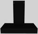 Vent-A-Hood® 42" Black Duct Free Wall Mounted Range Hood-3