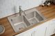 Elkay Lustertone® Classic Lustrous Satin 33" x 22" x 12-1/8" 2-Hole Equal Double Bowl Drop-In Sink-2