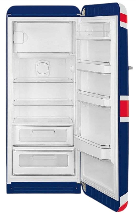 Smeg 50's Retro Style 9.9 Cu. Ft. Union Jack Compact Refrigerator-1