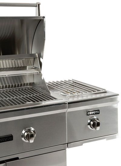 Coyote® Outdoor Living Side Burner-Stainless Steel-3