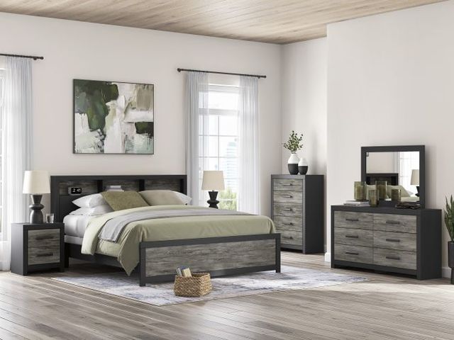Signature Design by Ashley® Jonnifer Black/Gray Dresser and Mirror-1