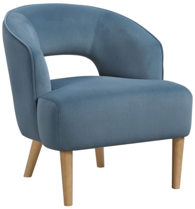 Homelegance® Dorset Blue Accent Chair-0