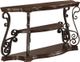 Coaster® Laney Deep Merlot Sofa Table-0
