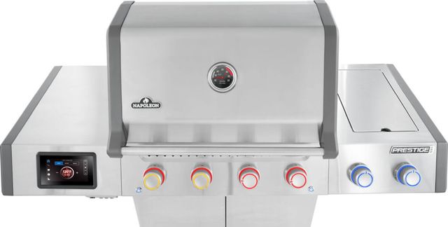 Napoleon Prestige® PRO 500 4-Burner Stainless Steel Freestanding Liquid Propane Grill with Smart Technology-4