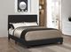 Coaster® Dorian Black Eastern King Upholstered Bed-1