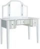 Furniture of America® Cyndi White Vanity with Stool-2