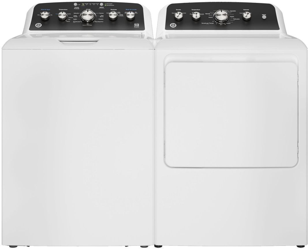 GE® White Laundry Pair