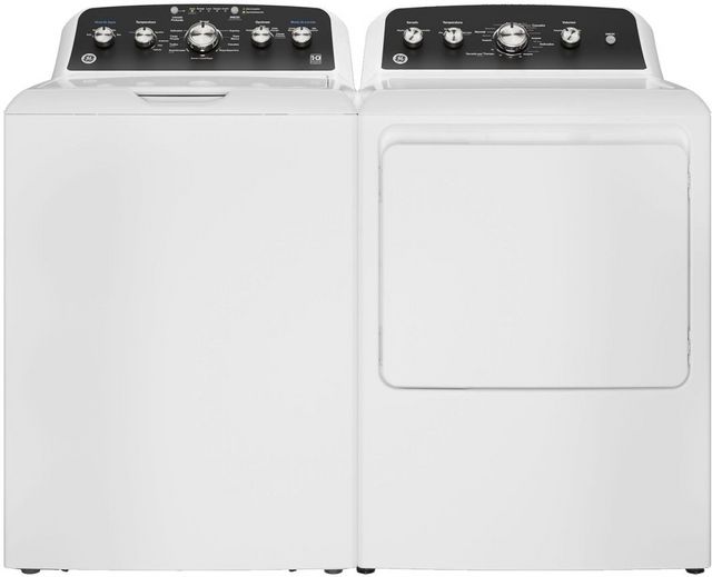 GE® White Laundry Pair-0