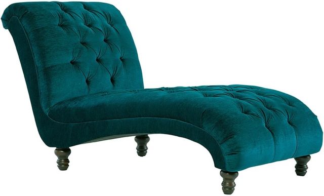 Hughes Furniture® 21500 Lush Peacock Chaise-0
